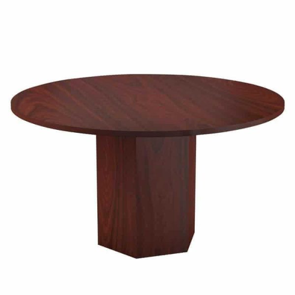 conference table with barrel legs