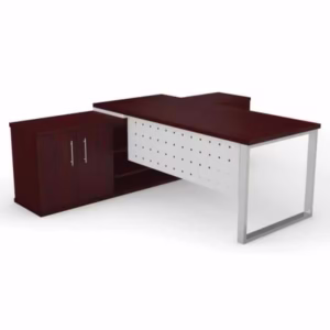 Dakota Square Frame Desk | Executive L Shaped Desk