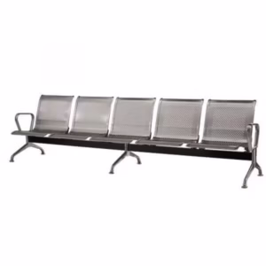 Silverline Stainless Steel Airport Publick Bench