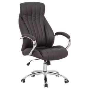 Leather Capri Executive High Back Leather Office Chair