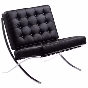 Barcelona – Von Der Rohe Single Seater Leather Couch