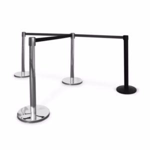 Chrome Queue Stands