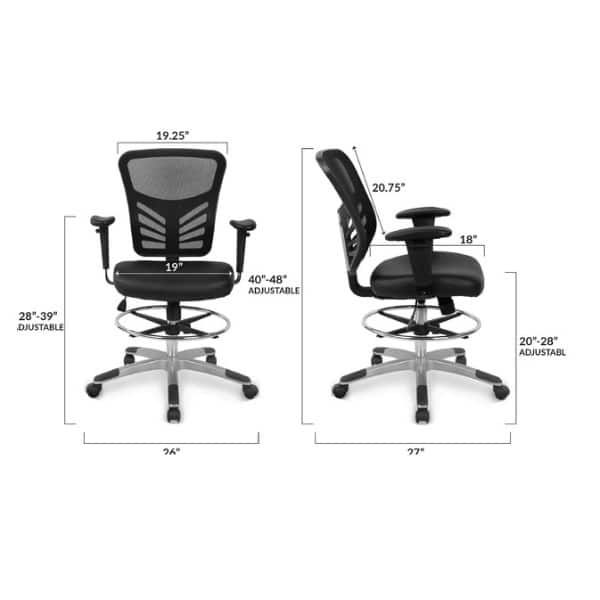 Ergonomic meshback chairs 1