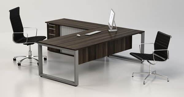 Loop executive table front
