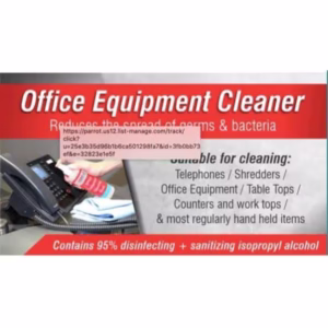 Office Equipment Cleaning Fluid