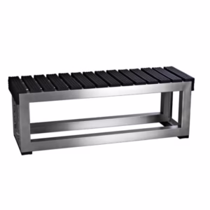 Standard Slatted Bench Rubber Deck