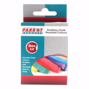 Dustless Chalk (12 Assorted Box)