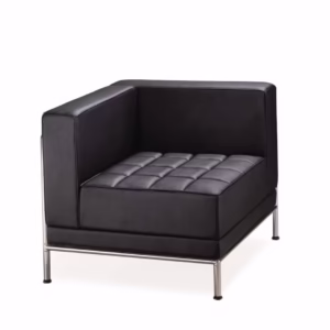 Jigsaw Leather Couch Side Seat