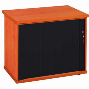 Roller Door Cherry Credenza