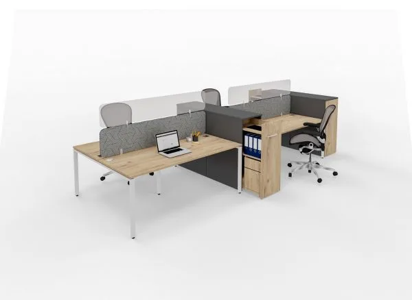 Cube Workspace Fourways Covid 19 Perspex Clear Screen Extension