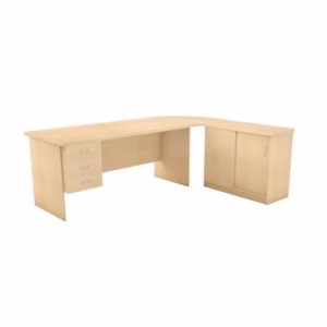 V/L desk 1600x750mm cherry 32mm Office Desk Shell