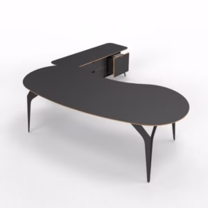 Shell Executive Desk – Black