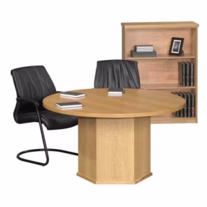 T-Line Round Boardroom Desk
