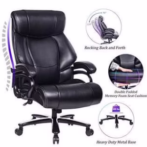 Big Boss Heavy Duty Leather Chair
