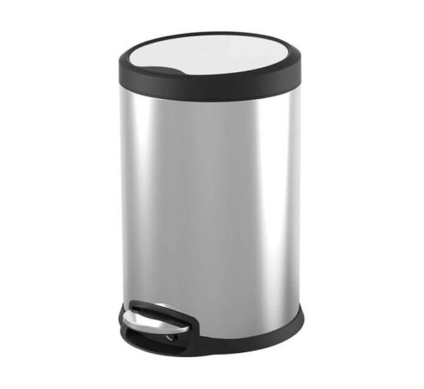 3L to 12 Liter Brushed Stainless Pedal bin Online Discount Furniture
