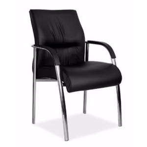 Salvador Chrome 4 Legged Chair