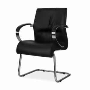 Salvador Chrome Sleigh Base Visitors Chair