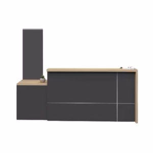 Lit Furn Modern Reception Unit 2200mm