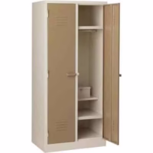 Double Hostel Locker With Money Box
