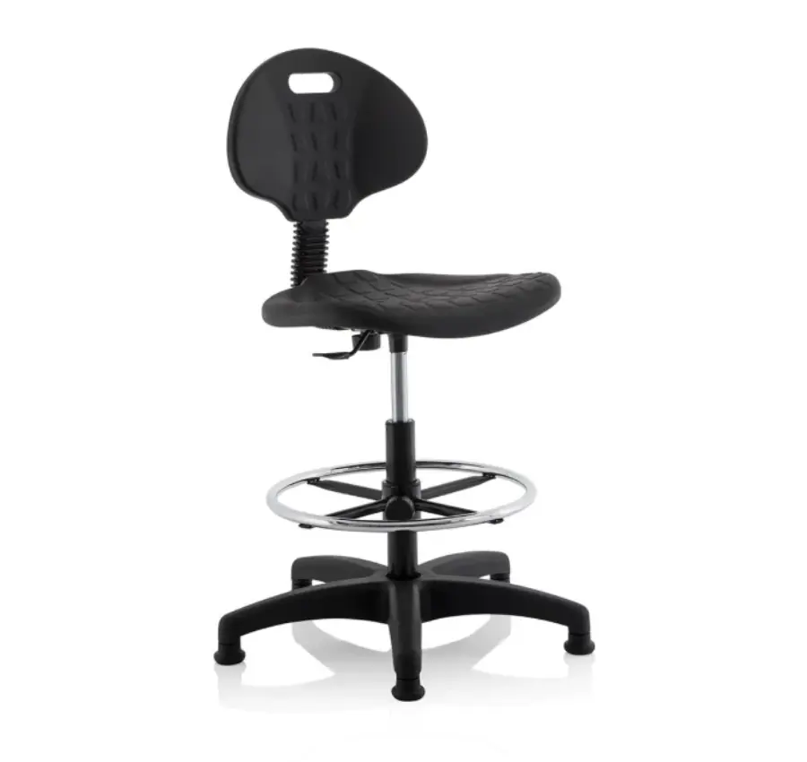 Heavy Duty Polyurethane Draughtsman Industrial Chair