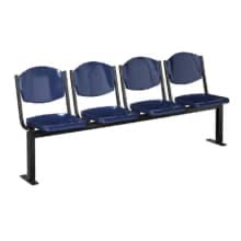 TU13 economy plastic bench fitted