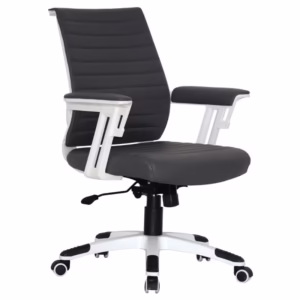 Wallstreet Executive Chair White Frame
