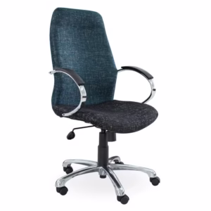 Morant Chrome High Back Swivel And Tilt