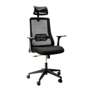 FelixKing Ergonomic Office Chair with Adjustable High Back Breathable Mesh Lumbar Support Flip up Armrests Executive Rolling Swivel Comfy Task Computer Chair for Home Office Black Mesh