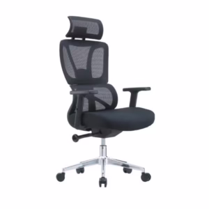 Midway Ergonomic Mesh Chairs Black+ Headrest