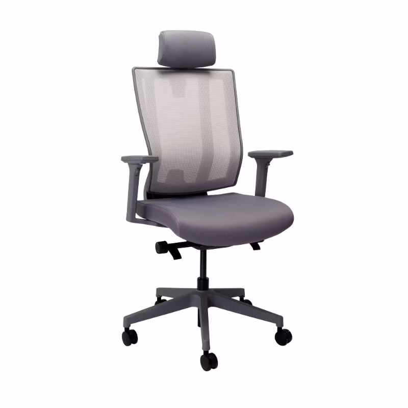 NetOne® Ergonomic 24/7 Work Chair – High Back Fabric Upholstery