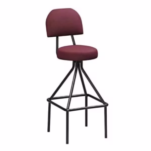 Swivel Bar Stool with Back Rest