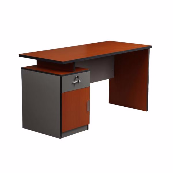 Single Pedestal Computer Desk