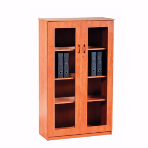 Glass Door Veneer Cabinet 1500H / 1800H