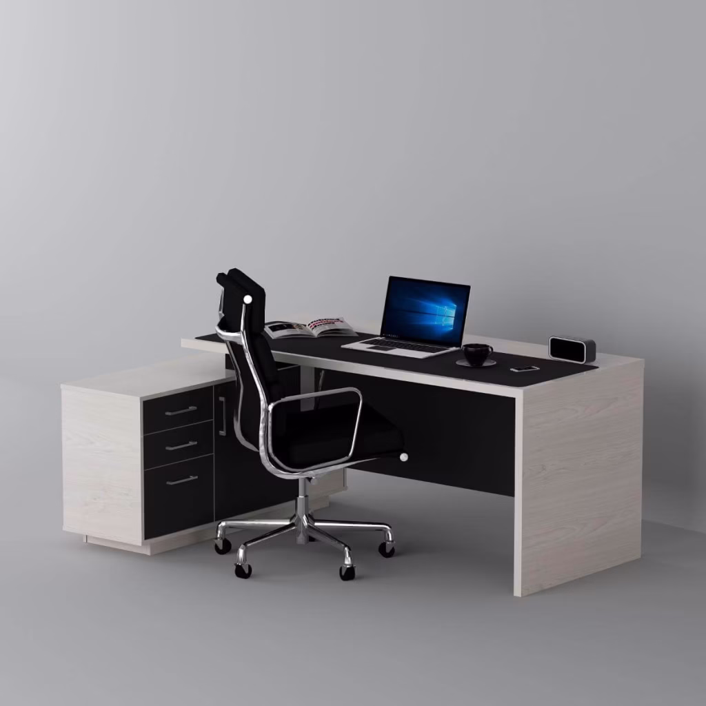 Tempest Workstation with Furniture 1