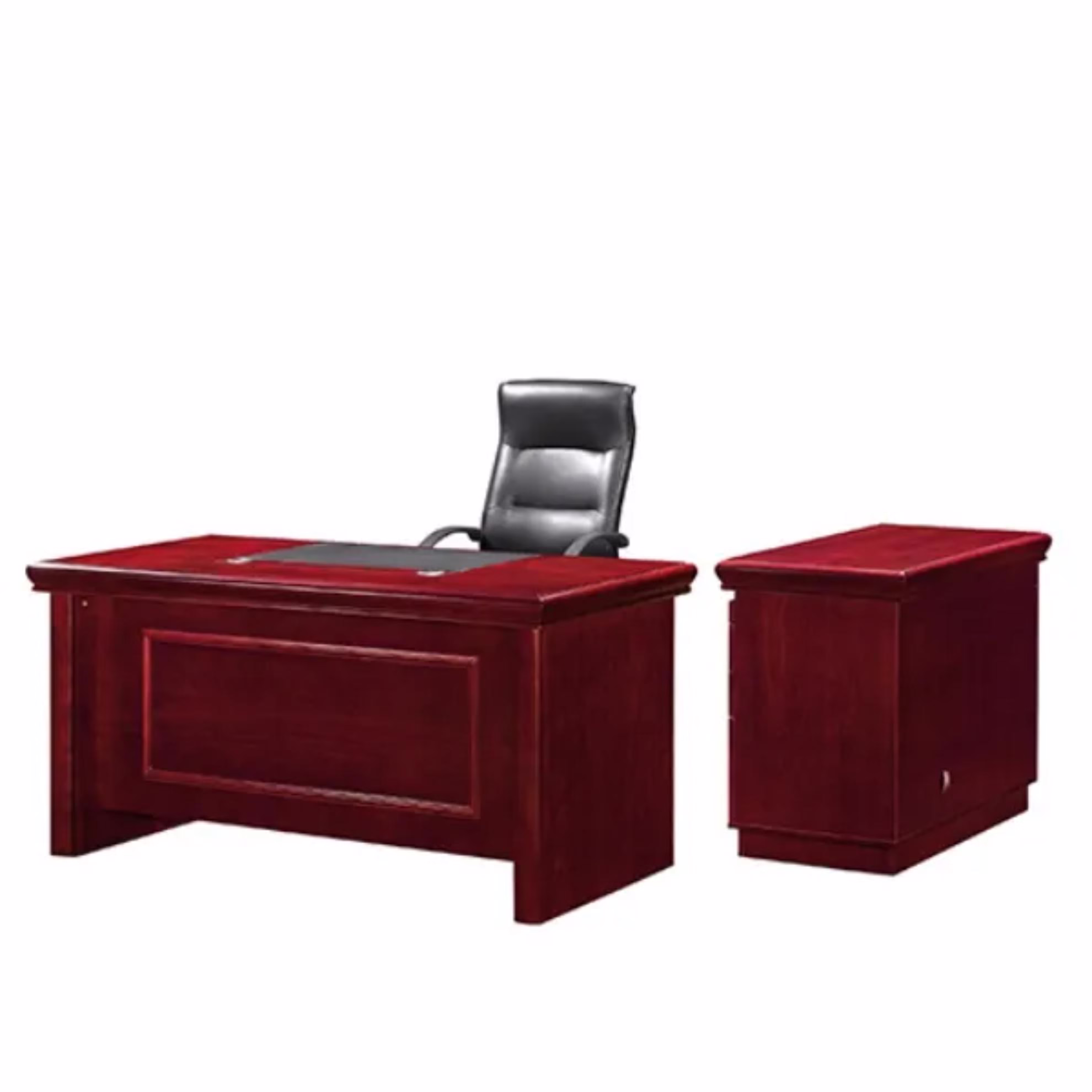 Eden Veneer Executive Desk Free Standing Credenza