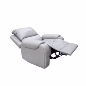 Nova Recliner Single Seater ( Black / Cream White )