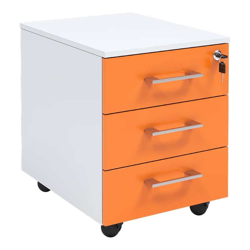 3-Drawer Mobile Pedestals