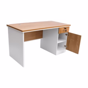 Kirkwall Linear Computer Desk 2 Drawers Lockable