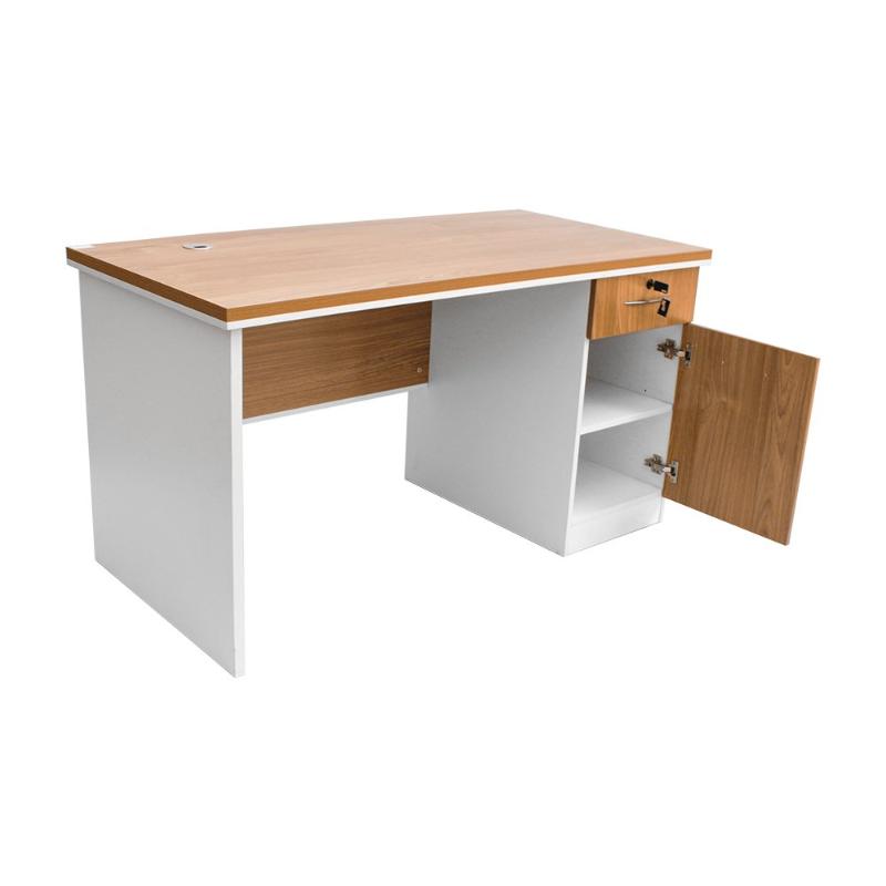 Kirkwall Linear Computer Desk 2 Drawers Lockable