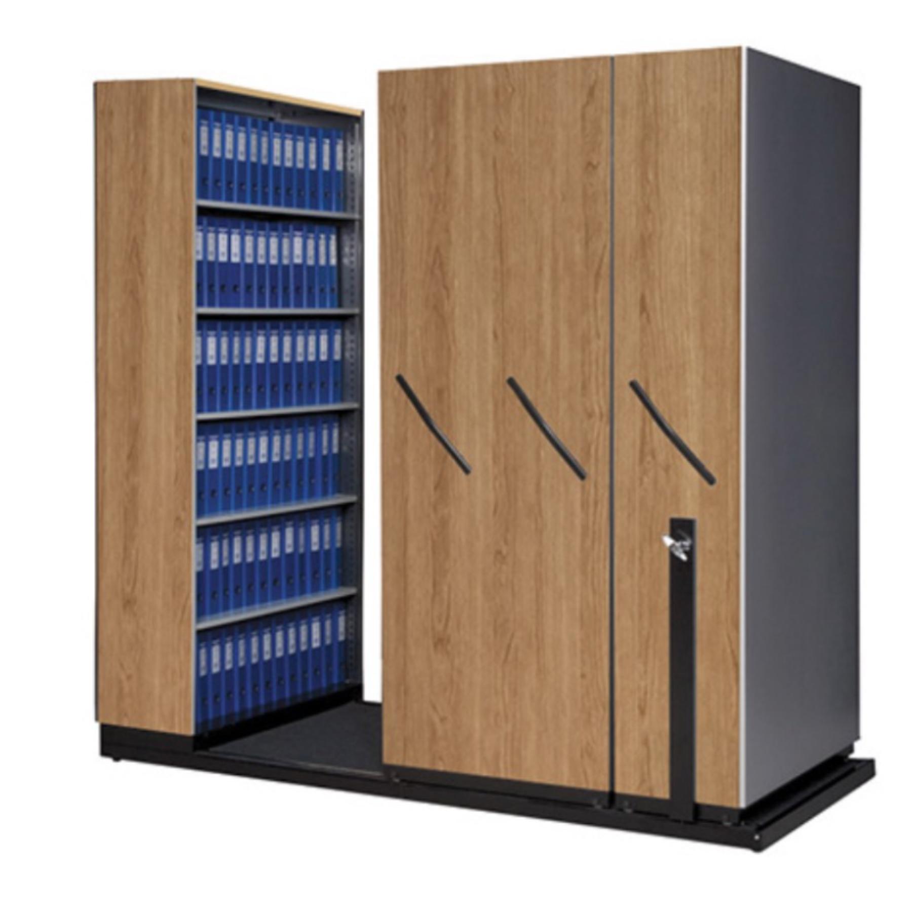 4 Bay Bulk Filer Wooden Bays High Capacity Storage Solution