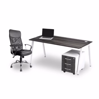 Desk Chair Specialists A frame Single Desk Spartan High Back Office Chair