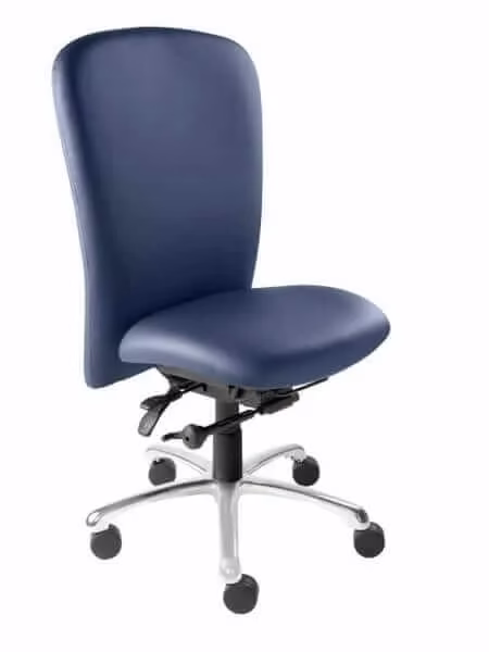 Heathrow 2427 high-back office chair without arms
