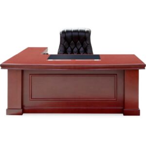 Jupi Veneer 2000 Leather Inlay Desk