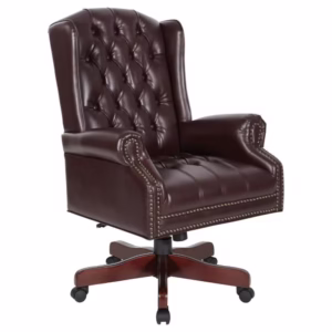 Litt Guest Wing Back Button Tufted Chair