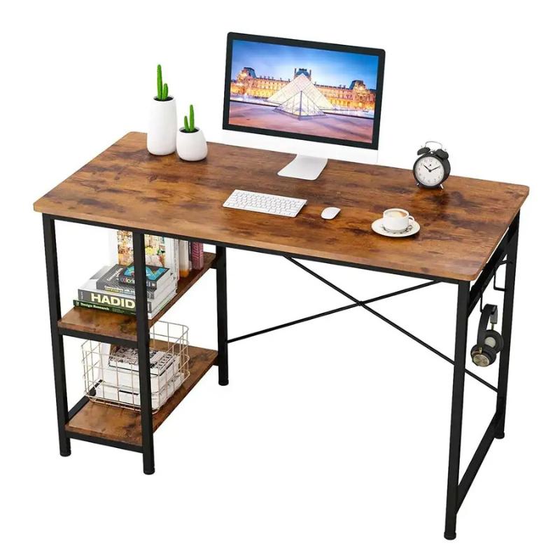 Syd Computer Desk – Black or White Steel Frame | 1200 mm