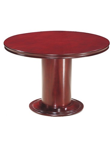 Round Conference Desk Veneer