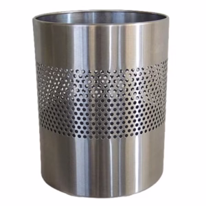Stainless Steel Perforated Waste Bin