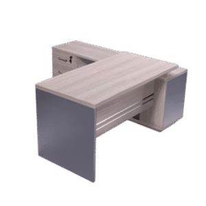 OZ-1702 Desk & Credenza