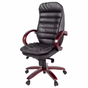 Pinnacle High-Back Wooden Executive Chair