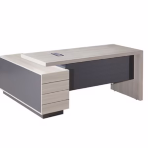 OZ-1707-18 Desk and Credenza